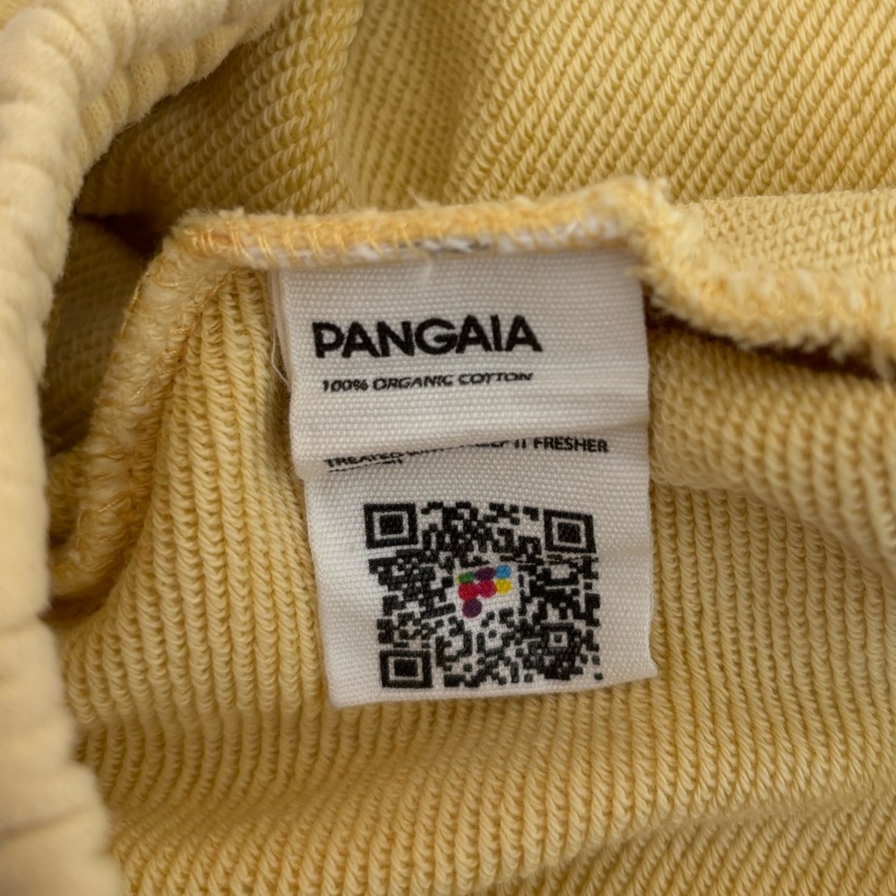 Pangaia 365 Midweight 100% Organic Cotton Shorts Yellow Size XXS - Picture 10 of 13